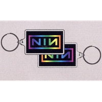 NIN Holographic Keychain