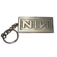 NIN Logo Metal Keychain (No Back)