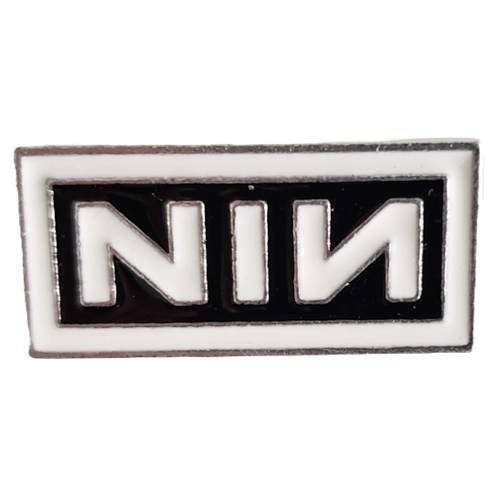 NIN Logo Enamel Pin (Double Pin)