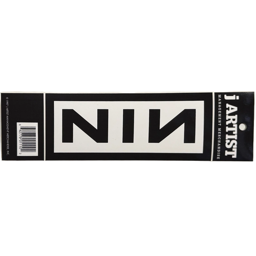 NIN Logo Sticker (Barcoded)