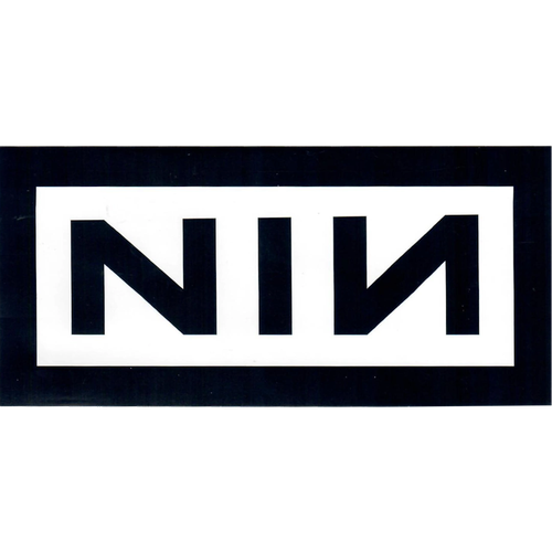 NIN Logo Sticker - The Downward Spiral Deluxe Edition