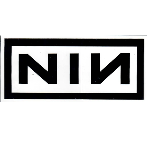 NIN Logo Sticker