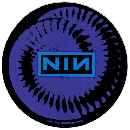 NIN Coil Sticker