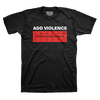 Add Violence Meter Tee with White Logo on Back - view 1