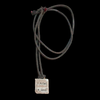 NIN Ball Chain Necklace with Black Cord - view 3