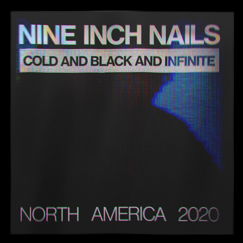2020 Cold and Black and Infinite North America Wall Flag