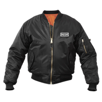 NIN Logo Flight Jacket