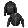 NIN Logo Flight Jacket - view 3