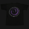 NIN logo (Gray) and Coil (Blue) Embroidered Logo T-Shirt - view 3