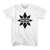 Captain Mavel x NIN Collaboration White T-Shirt