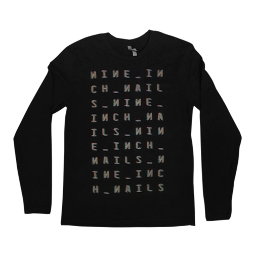 Nine Inch Nails Motion Box Long Sleeve T-Shirt