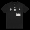 Peel It Back Tour 2026: All Of Us Are Here To Die Lyric T-Shirt - view 1