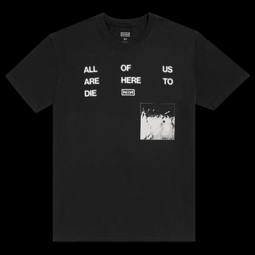 Peel It Back Tour 2026: All Of Us Are Here To Die Lyric T-Shirt
