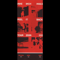 Peel It Back Tour 2026 Commemorative Ticket Stub