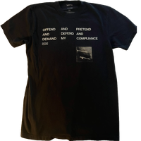 Peel It Back Tour: Less Than Lyric T-Shirt