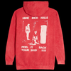 Peel It Back Tour 2025 Red Hoodie - view 4