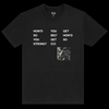 Peel It Back Tour 2025: Ruiner Lyric T-Shirt - view 1