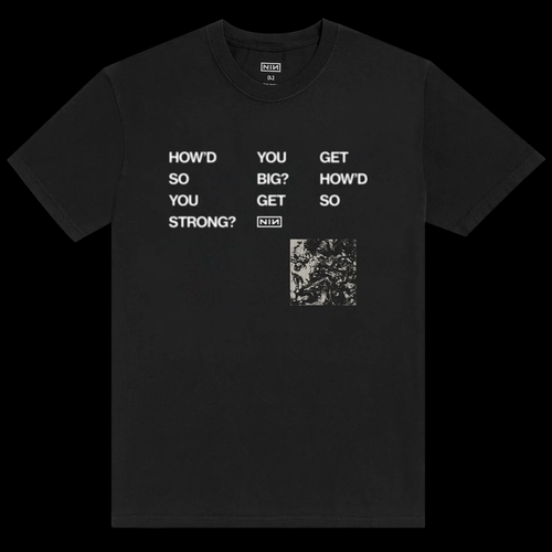 Peel It Back Tour 2025: Ruiner Lyric T-Shirt