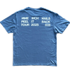 Peel It Back Tour 2025 Local Crew T-Shirt (Blue) - view 2