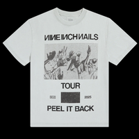 Peel It Back Tour 2025 Wish Cement Tour Date T-Shirt