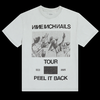 Peel It Back Tour 2025 Wish Cement Tour Date T-Shirt - view 1