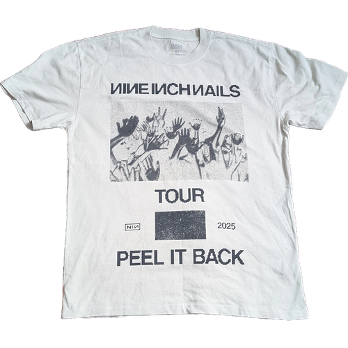 Peel It Back Tour Wish White Tour Date T-Shirt