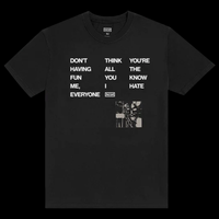 Peel It Back Tour 2025: Wish Lyric T-Shirt