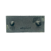 NIN Metal Pin with Object on the back - view 2
