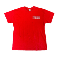 2014 NIN - Soundgarden Tour Crew Red T-Shirt