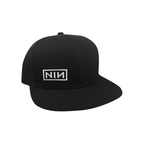 NIN Logo Flat bill Snapback Cap