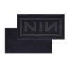 NIN Logo Debossed Black Beach Towell - view 1