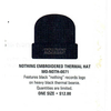 Nothing Records Embroidered Thermal Hat - view 2