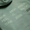 Peel It Back Tour 2026 Green "Reptile" Hoodie - view 6