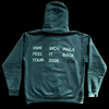 Peel It Back Tour 2026 Green "Reptile" Hoodie - view 2