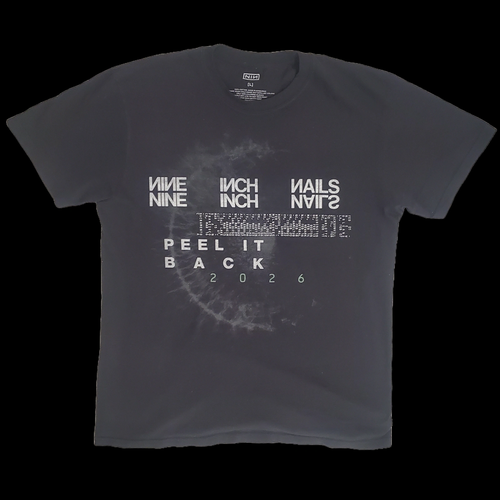 Peel It Back Tour 2026 Black Tour Date T-Shirt