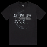 Peel It Back Tour 2026 Black Tour Date T-Shirt