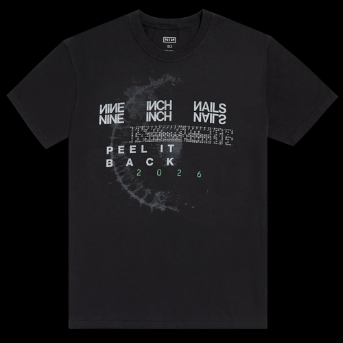 Peel It Back Tour 2026 Black Tour Date T-Shirt