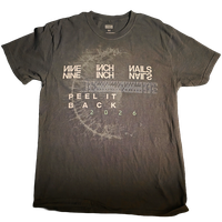 Peel It Back Tour 2026 Black Tour Date T-Shirt