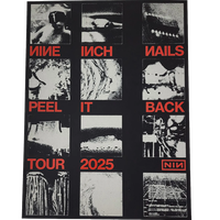 Peel It Back Tour Poster (Red Lettering)