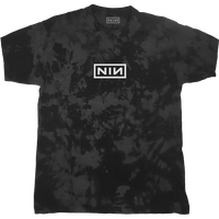 Rockabilia: Reverse Tie-Dye Black T-Shirt