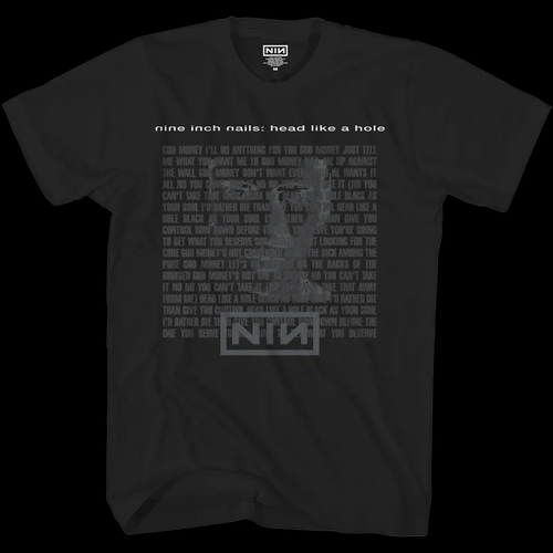 Rockabilia: Head Like a Hole T-Shirt (Black)