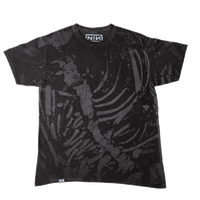 Skeleton Oil Wash Tee