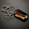 1994 Self-Destruct Tour Dog Tag - view 2