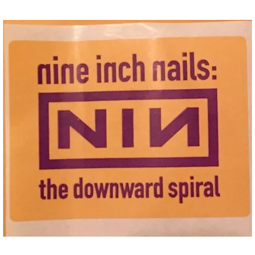 The Downward Spiral Promo Sticker