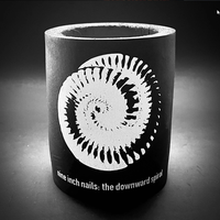 The Downward Spiral Koozie