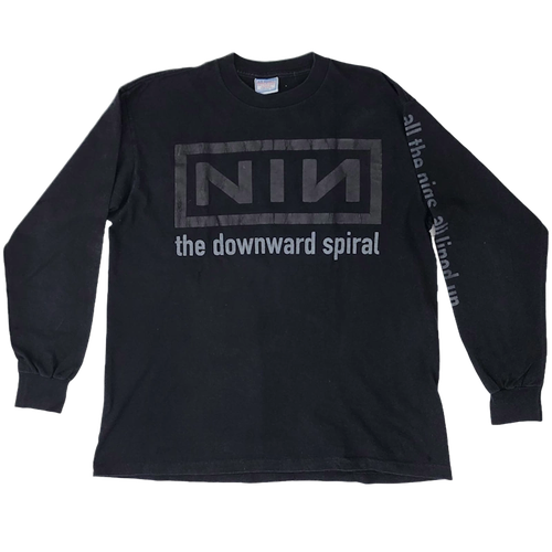 The Downward Spiral "All The Pigs, All Lined Up" Long Sleeve T-Shirt (1994)