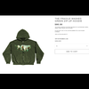 The Fragile Washed Green Zip-Up Hoodie - view 3