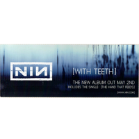 With Teeth / The Hand That Feeds Promotional Flyer