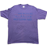 The Perfect Drug Purple Absent Logo T-Shirt