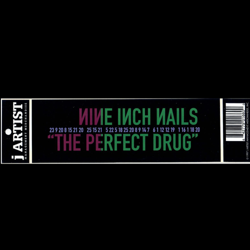 The Perfect Drug Bumper Sticker (Barcoded, Small Variant)